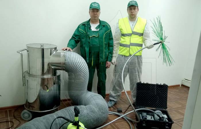 Проведение очистки и дезинфекции систем вентиляции профессиональным оборудованием